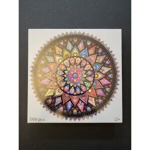 Bgraamiens Puzzle Geometric Colorful Mandala 1000 Pieces BOHO NEW FACTORY SEALED